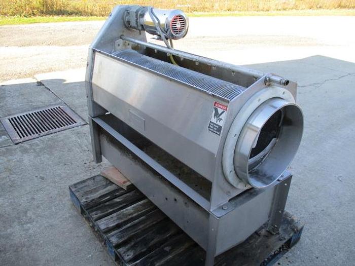 Used Lyco Sealed Drum Separator/Dewatering Reel; Md#SDS 15" dia x 48' long