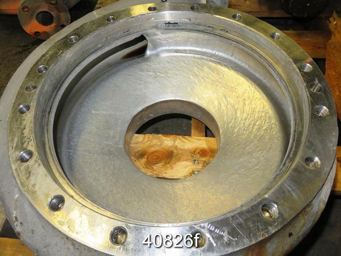Used Goulds 3196 4x6x13 Pump, SS Casing, 6-Vane SS Impeller #40826
