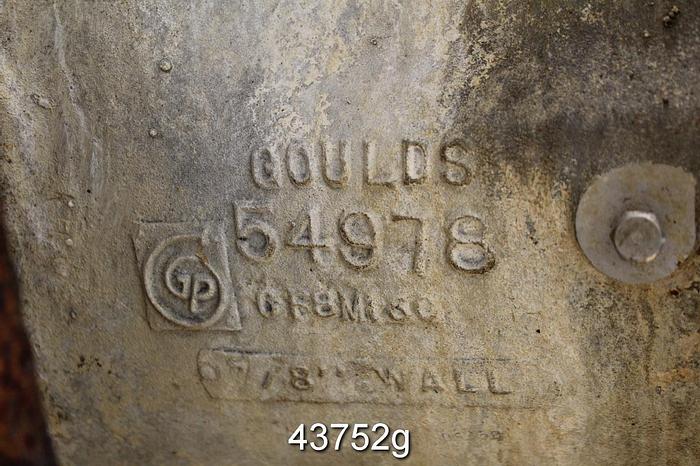 Used Goulds 3405 12x14x12 DV Split Case Pump #43752