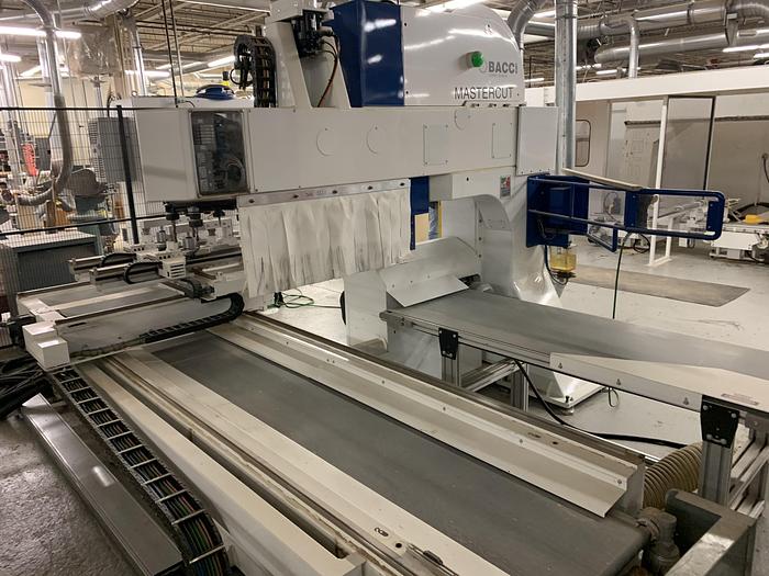 Used BACCI MASTER/CUT CNC BANDSAW WITH ROUTER UNIT