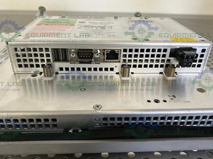 Used Allen Bradley  2711P-RDT10C PanelView Plus 1000 w/ Allen Bradley 2711P-RP1 Module