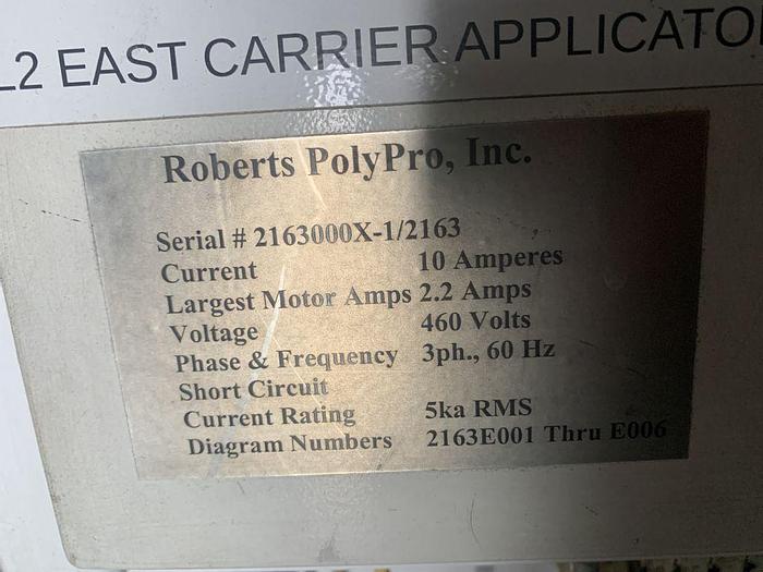 Used Capper, Handle Applicator, Roberts PolyPro, Mdl 2163, B #S744292