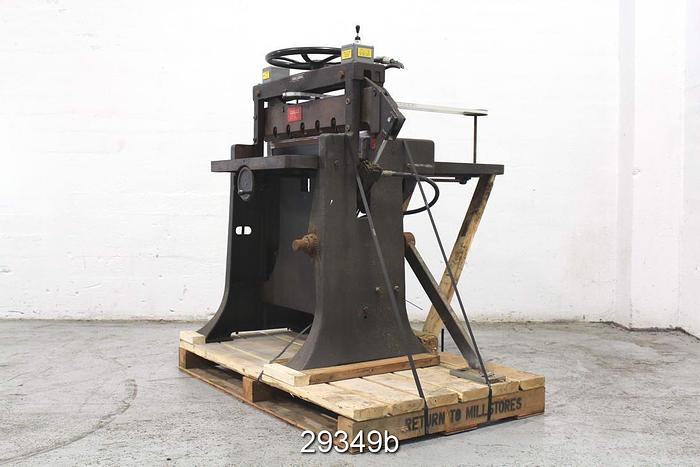 Used Challenge Machinery 30" Sample Cutter #29349