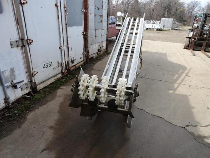 Used Allen/FMC Foodtech Incline Z-Conveyor; 20"Wx13'L; Md#F71633-3