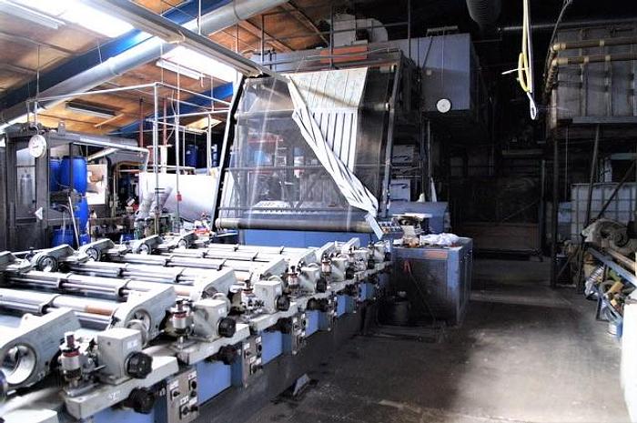 Used ZIMMER rotary printing machine