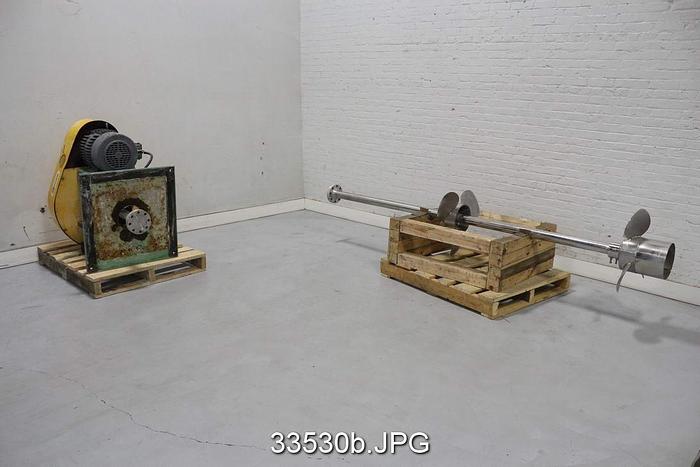 Used Prochem PVTO-7.5-230 Side Mount Agitator #33530
