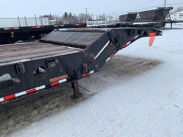 Used 2012 Doepker 40 Ton Tridem Scissor Neck Trailer