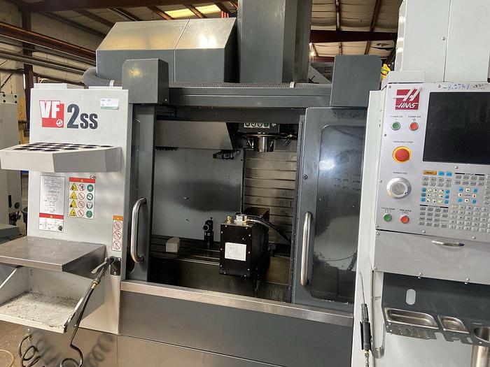 Used 2020 HAAS VF-2SS 4-Axis CNC Vertical Machining Center ***Low Hours***