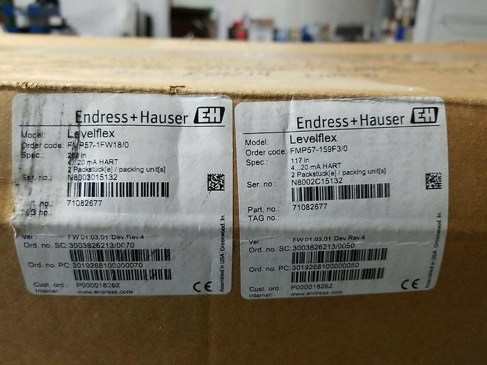 Endress+Hauser FMP57-AAAADLBA4RGE+PBPG-228, FMP57-AAAADLBA4RGE+PBPG-117
