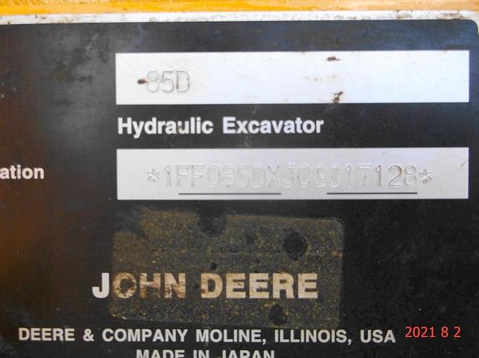 Used 2013 John Deere 85D