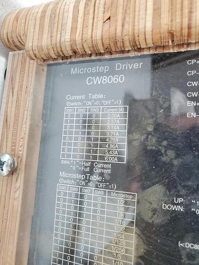 Used (Lot of 3) CW8060 Stepper Motor Driver Controller (Red Fly Setup)