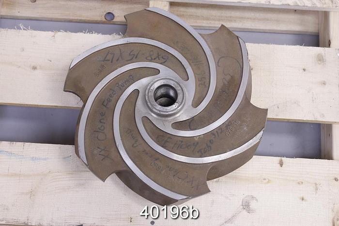 Used Goulds 3196 Impeller 6x8x15 #40196