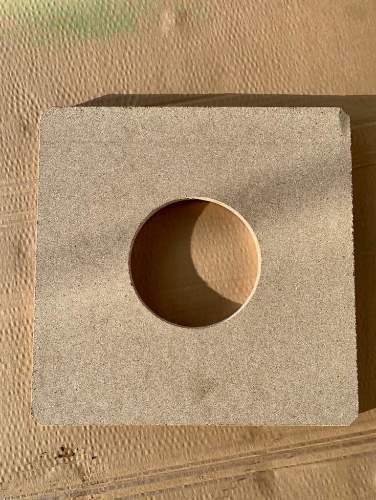 Used Troncatrice Fresatrice marca Camam, automatica, per pannelli di sedile per sedia o componenti simili