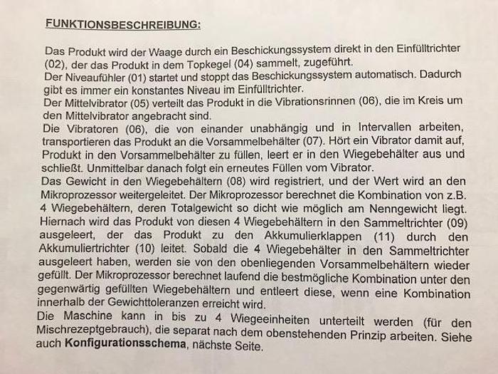 Gebraucht Mehrkopfwaage