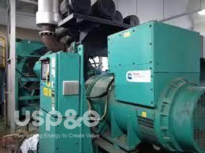 Used 1.8 MW 2019 New Cummins QSK60-G8 Diesel Generator