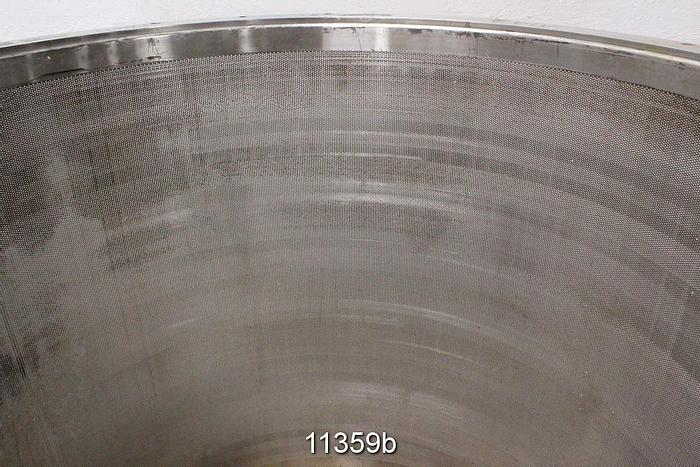 Used Beloit M44 Pressure Screen Basket, .055", Profile Bar Design #11359