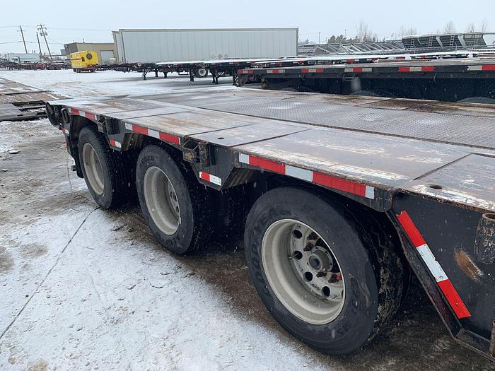 Used 2012 Doepker 40 Ton Tridem Scissor Neck Trailer