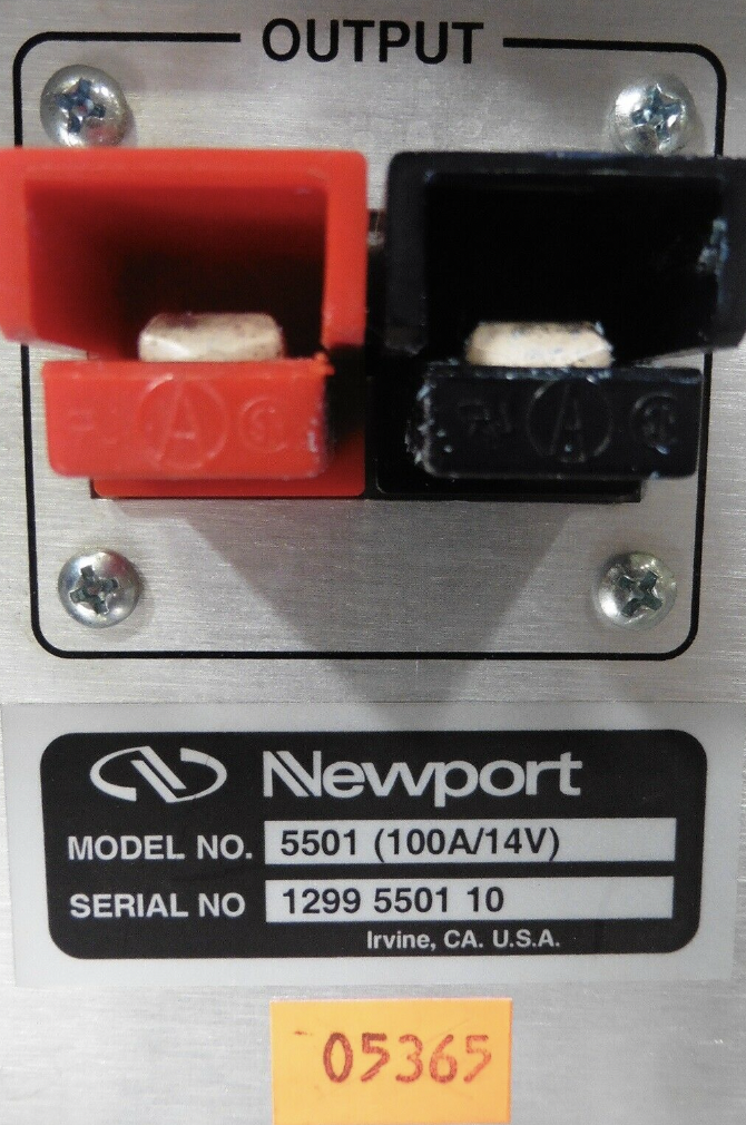 Used Jenoptik JensLas. D2.8 Laser Head w/ Newport 9008 Control & 5501 PS