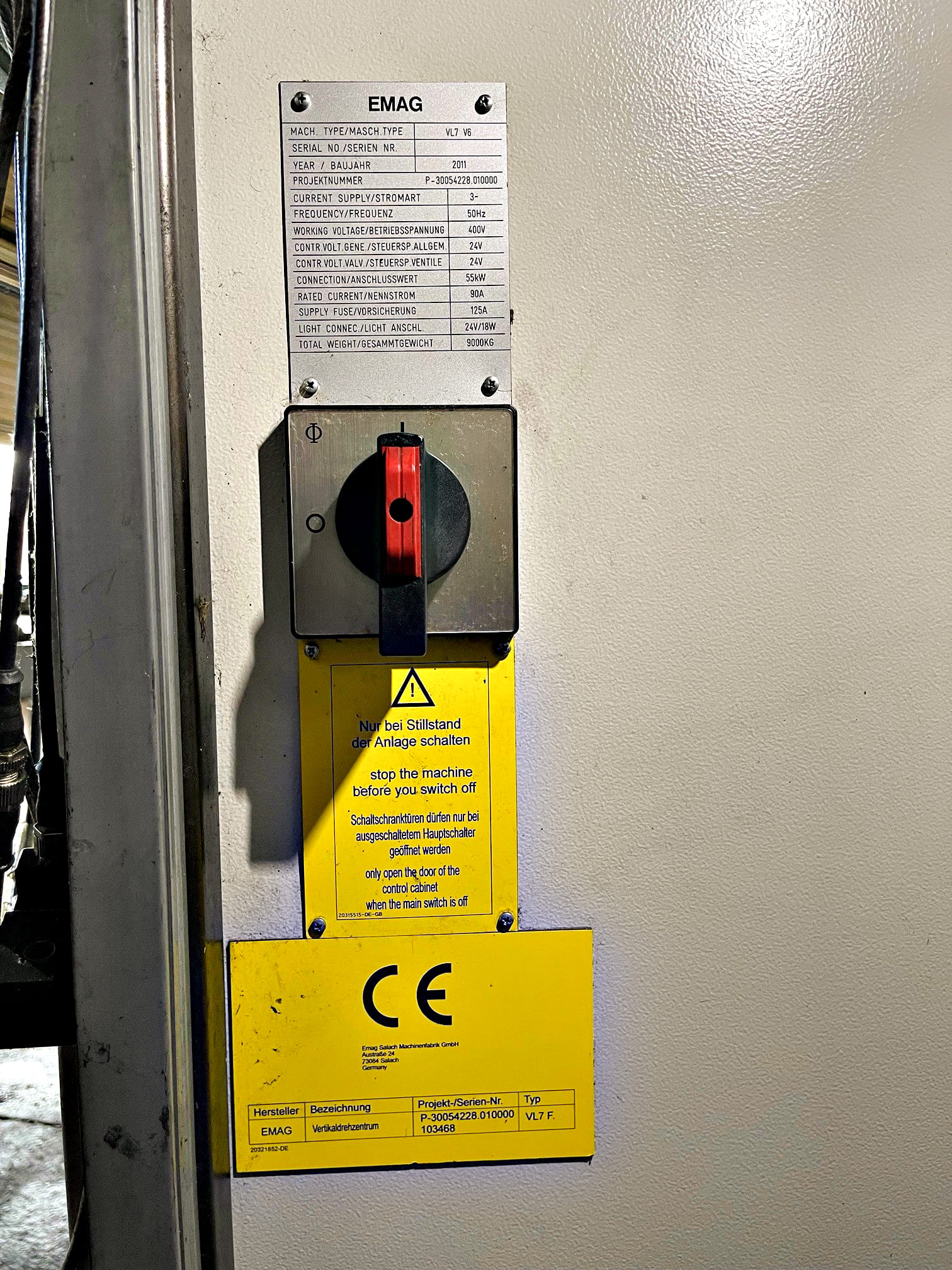Used Emag VL7 - 2011