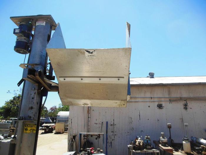 Used Dumper, Bin, Lifter, S/st, U-Mec, 86", 2 HP #S742292