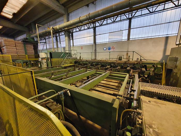 Used Weinig T&G production Linea produzione perline  Hydromat Super 30 B