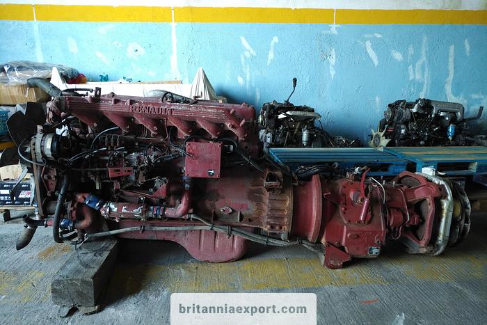 Used 1995 RENAULT 385 engine & B18 manual gearbox for Renault Magnum AE tractor unit.