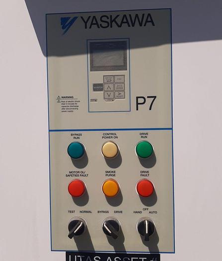 Used Motor, 150 HP, Yaskawa, Vari Speed, 3 Ph, 480 Volt #S740324