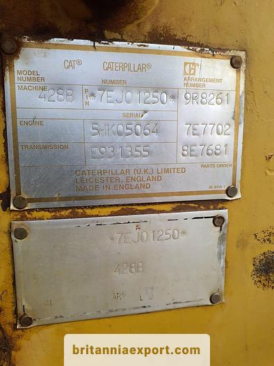 Used 1994 CATERPILLAR  428B 4X4 Backhoe Loader