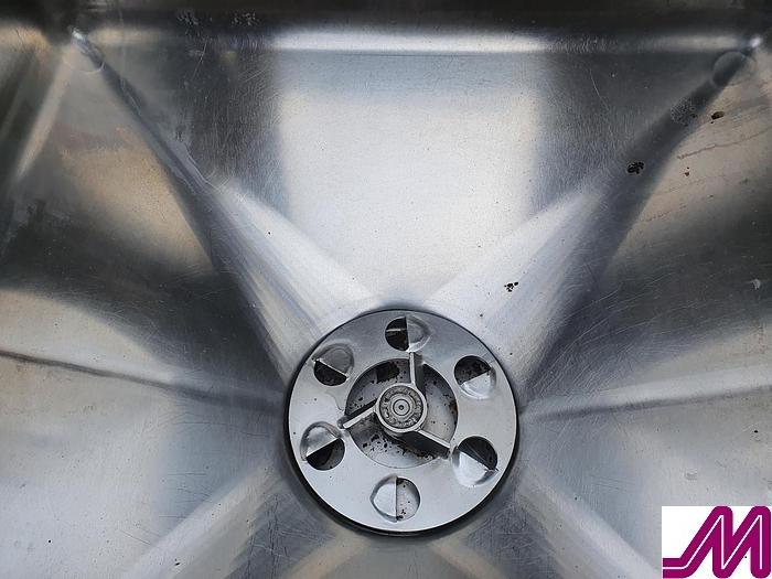 Used Stainless Steel Mix Tank with Bottom Entry High Shear Mixer