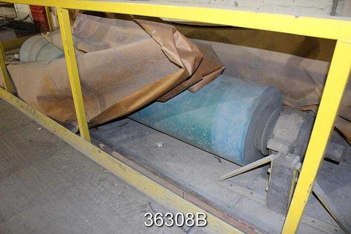 Used Manchester Vertical Size Press, 120" Face Rolls #36308