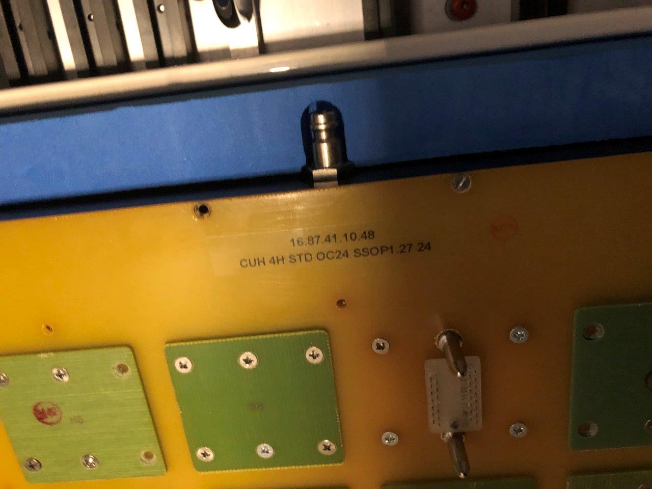 Used Multitest CK OC24 S BB T-T MT93X8 HANDLER CHANGE KIT