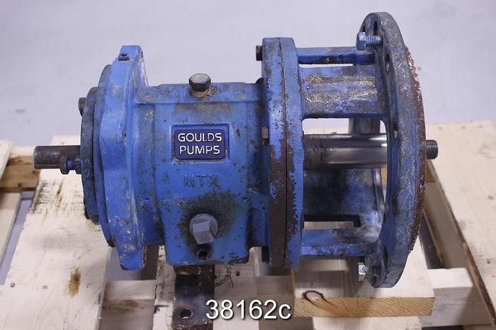 Used Goulds 3196 Pump, 1x2x10, Mtx Power End, 10" Frame Adapter #38162