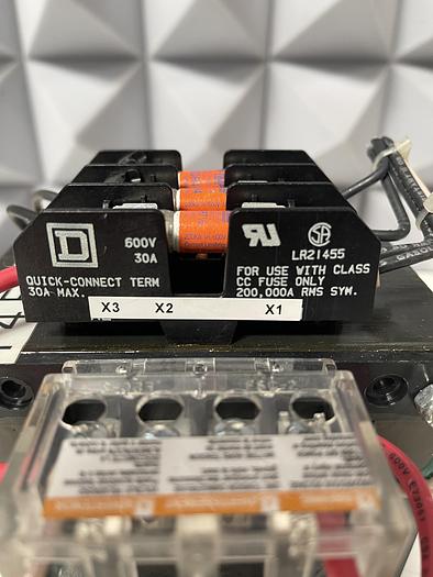 Used Square D 9070TF500D32 Industrial Control Transformer, .3kVA