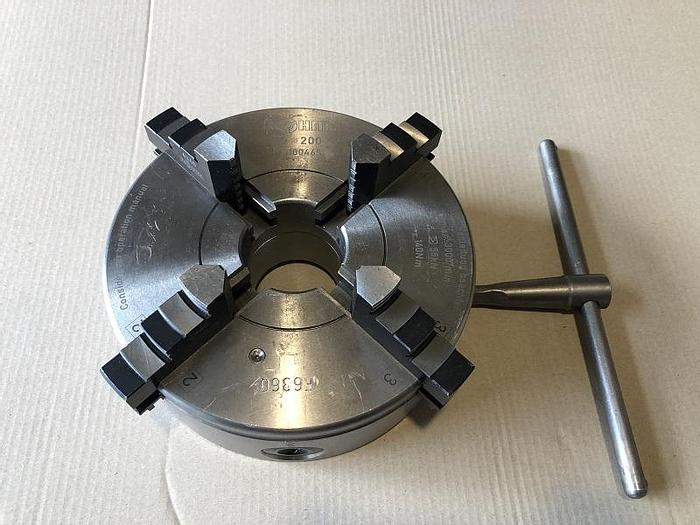 Usato MANDRINO AUTOCENTRANTE ROHM GZ 200 - 4 GRIFFE NUOVO !