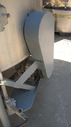 Used Tank, 600 Gallon, S/st, 60" x 49", CT/CB, Agit, Sngl Wall #S741261