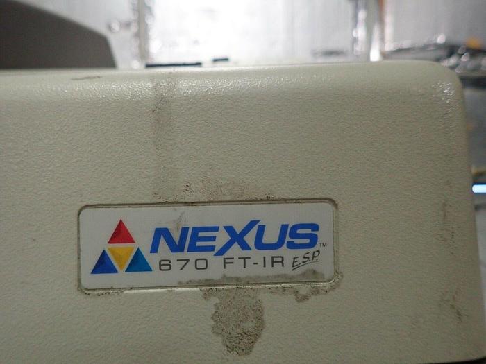 Used Thermo Nicolet Nexus 670 FT-IR Nexus Model 470/670/870 Spectrometer
