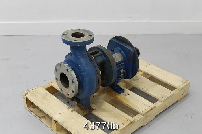 Used Peerless 3196 3x4x8 Pump, Peerless Stainless Steel Casing #43770