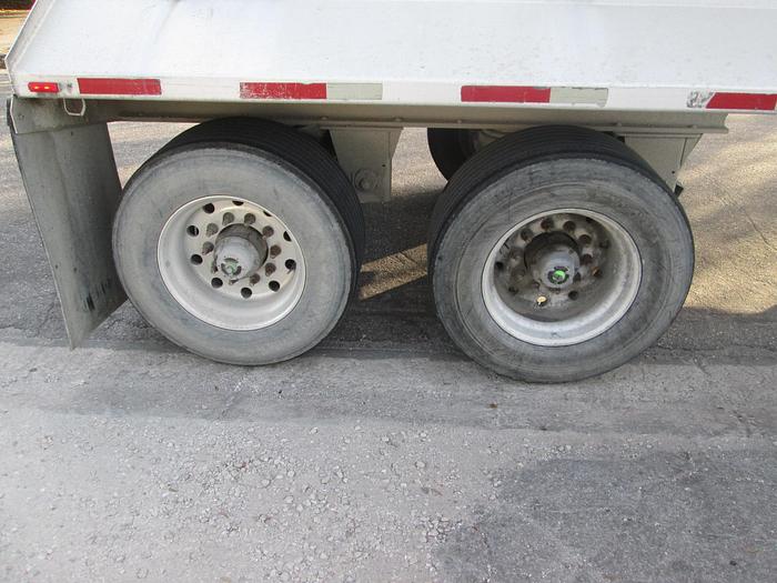 Used 2014 Travis S102 Aluminum Bottom Dump Trailer