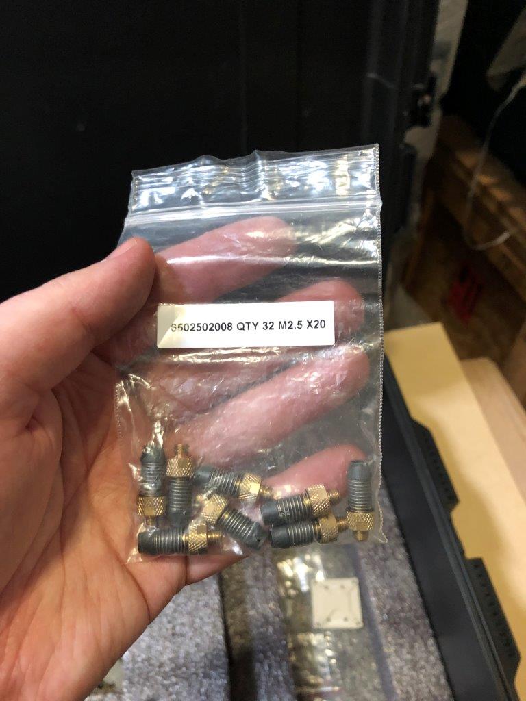 Used Delta Edge DE8000 7X7 BGA Test Handler Change Kit