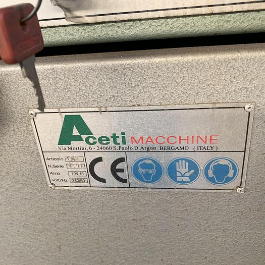 Usato Aceti smussatrice