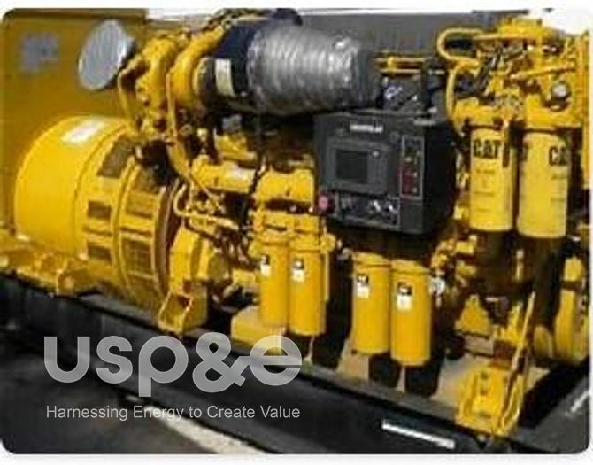 Used 1.2 MW 2008 NEW CATERPILLAR C32 SURPLUS MARINE GENERATOR SETS