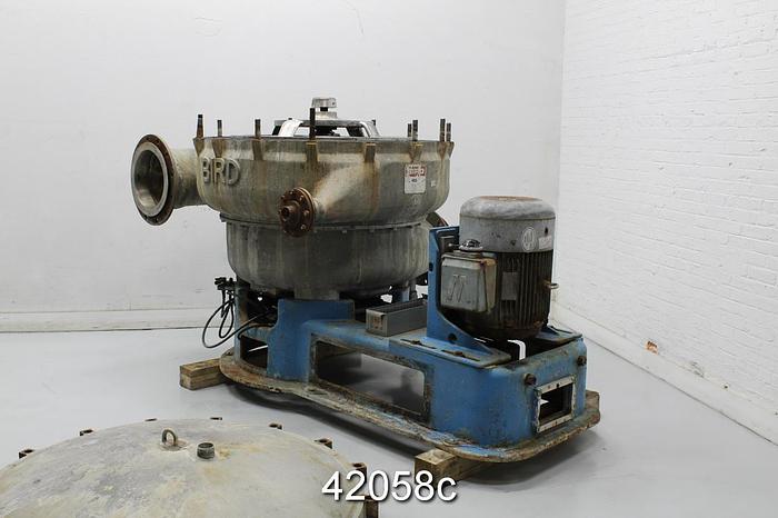 Used Bird Model 14 Pressure Screen With Bolt on Lid #42058