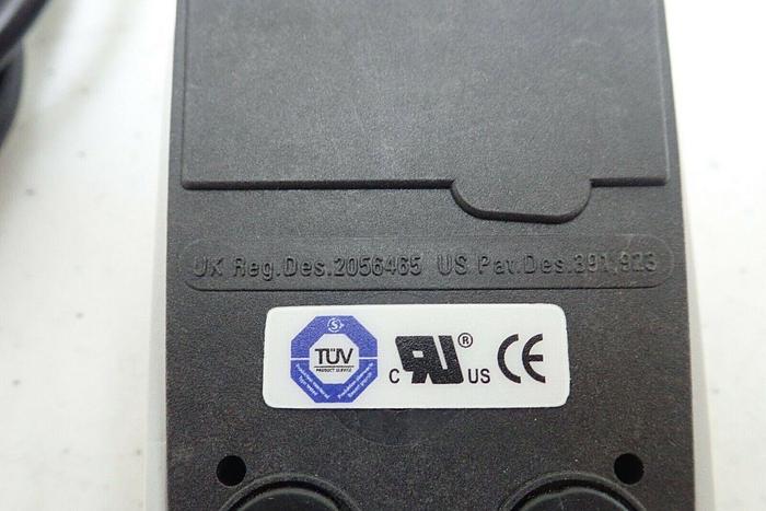 Used Herga Electric Ltd FS-02 IP32 6NN Foot Pedal, Foot Switch 6224-BCEB-FZFZ-002