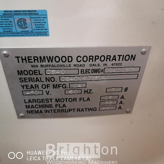 Used Thermwood, SCM, Busch, Fladder, Blum, Delta, Minimax, Holytek, etc.. Various Models, Business for Sale