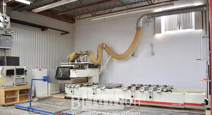 Used 2002 Morbidelli AUTHOR 800 L Used 3-axis CNC Boring & Routing Center #BBM2364