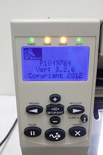 Used Zebra 105SL Plus 203 DPI Barcode Label Printer 102-8K1-00000