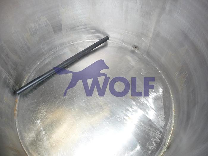 Used Used stainless steel tank with underframe