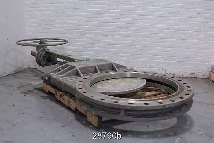 Used 30" Hand Operated Knife Gate Valve #28790