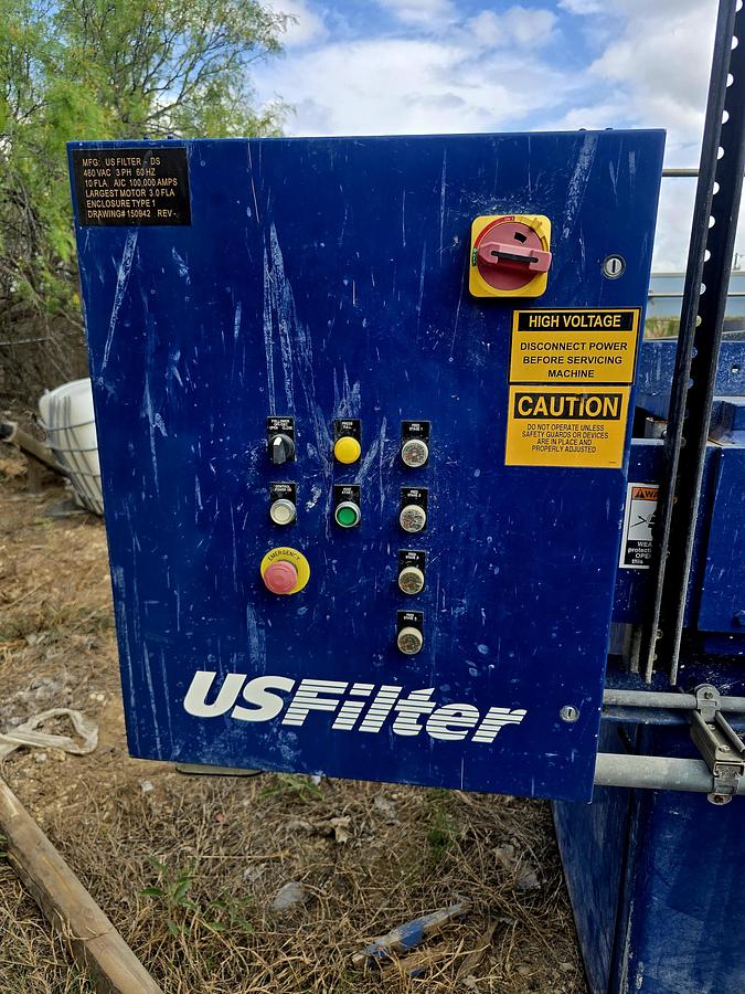 Used [FP-85]: Used 15 cu ft US Filter brand Filter Press