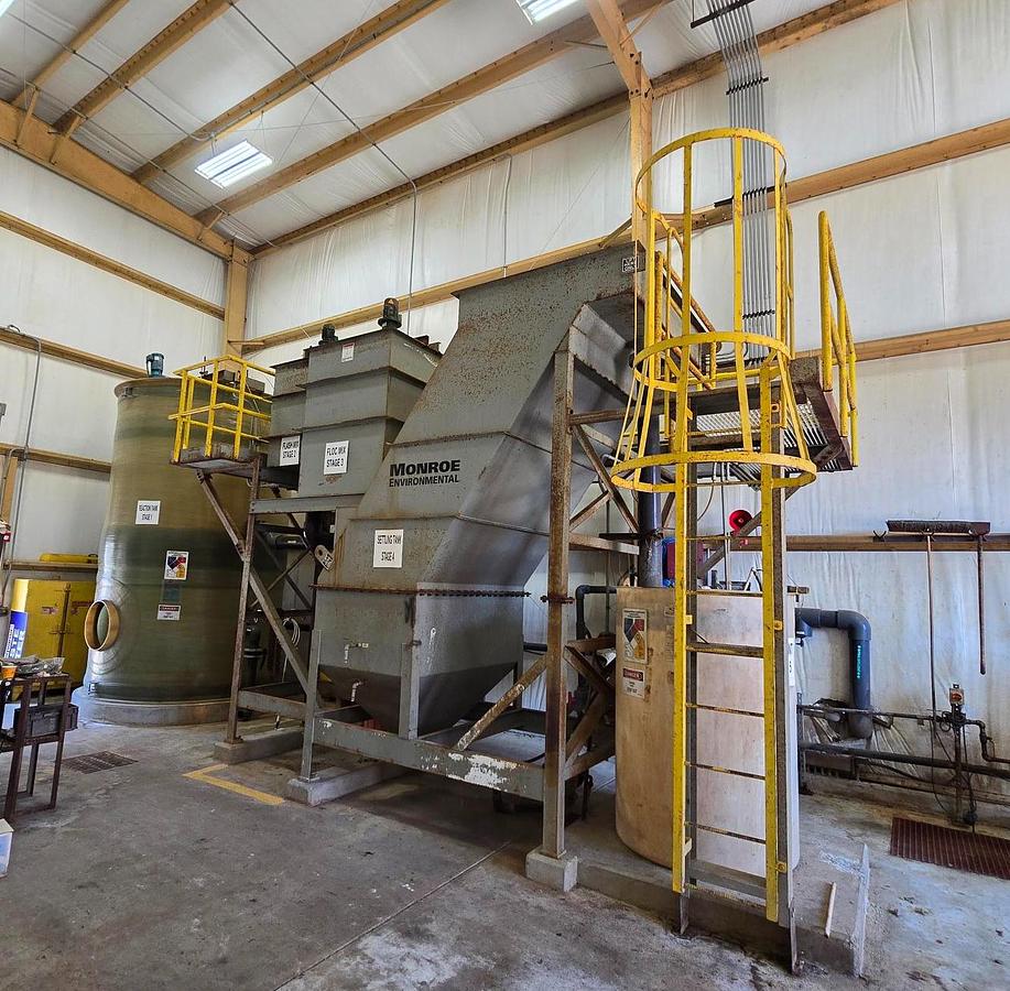 Used [CL-17] 400 GPM STAINLESS STEEL LAMELLA TYPE CLARFIER